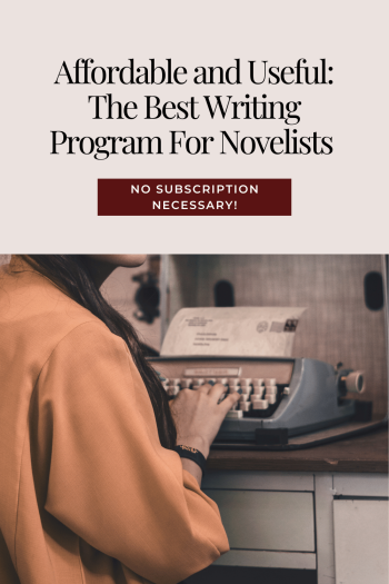 Sometimes basic word processors just won't cut it for novelists. But what's the best writing program a writer can use?