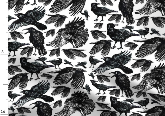 Blankets make great DIY gifts for book lovers, and Spoonflower is a great resource for custom fabric to make them even more personalized.