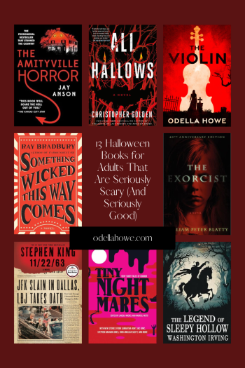 The best Halloween books for adults - read while waiting for trick or treaters!!